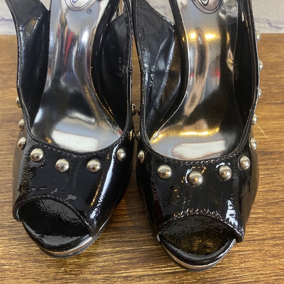 BOLARO SUMMER heart heels peep toe - Picture 8 of 10